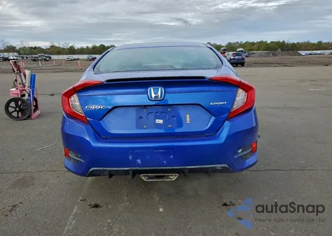 2020 Honda Civic Sport from USA, damaged, VIN 2HGFC2F86LH538780